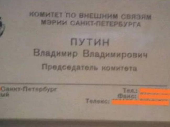 Putin'den 2 milyon rublelik kartvizit!