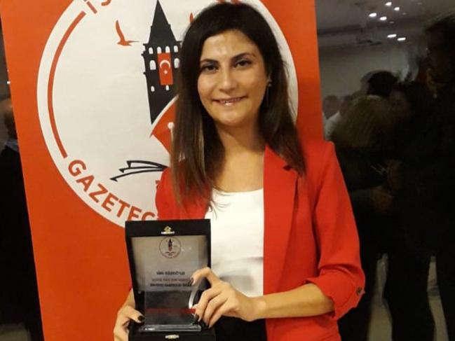 İstanbul Gazeteciler Derneği'nden Sözcü muhabirine ödül