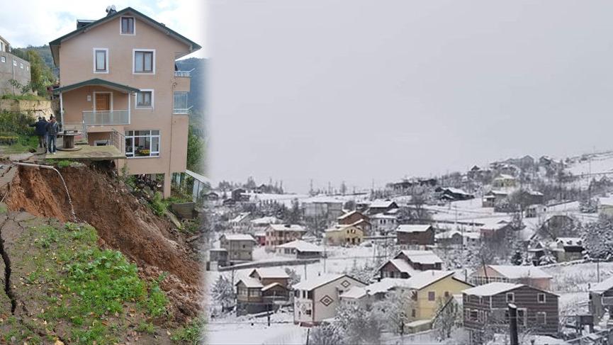 Karadeniz'de sağanak ve kar yağışı etkili oldu