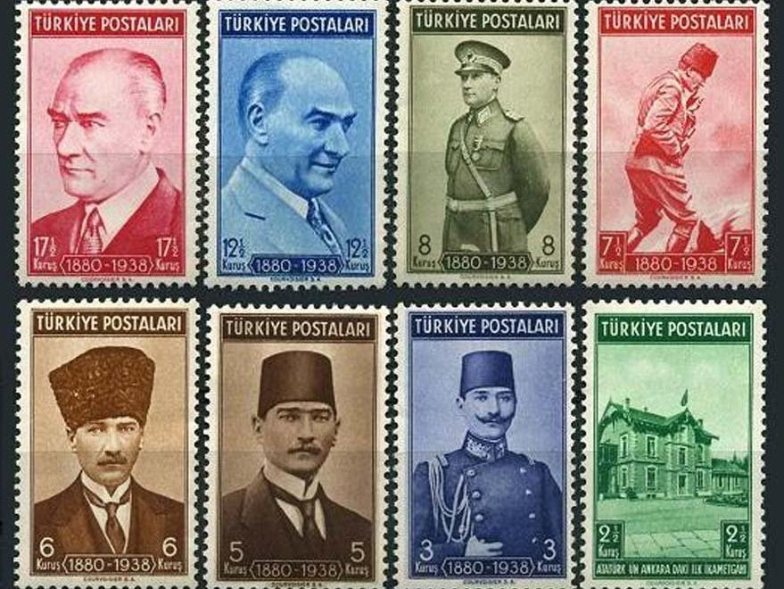 “Atatürk ve Cumhuriyet” pul sergisine büyük ilgi