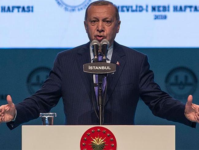 Erdoğan: Günümüzün haçlıları olan Neo-Naziler Müslümanlara hayatı dar ediyor