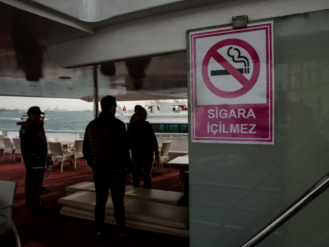 Boğaz'daki teknelere nargile ve sigara denetimi