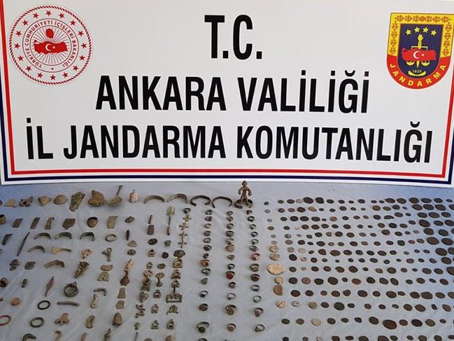 Ankara'da tarihi eser operasyonu