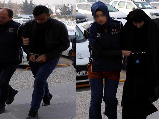 IŞİD şüphelisi karı-koca tutuklandı