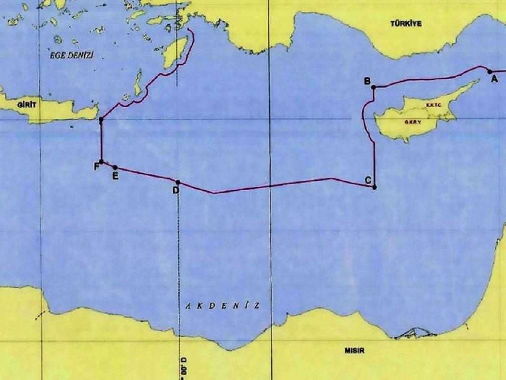 Komşu'yu ayağa kaldıran harita: Türk diplomatın paylaşımı ayaklandırdı