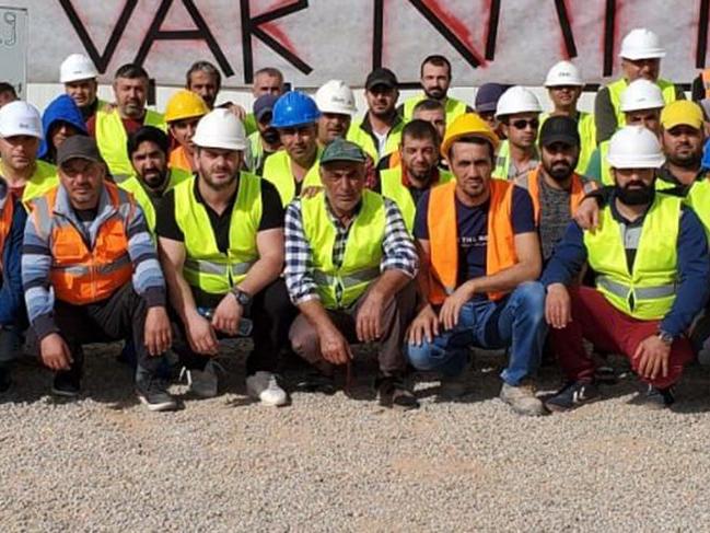 Türk işçiler Cezayir'de grevde