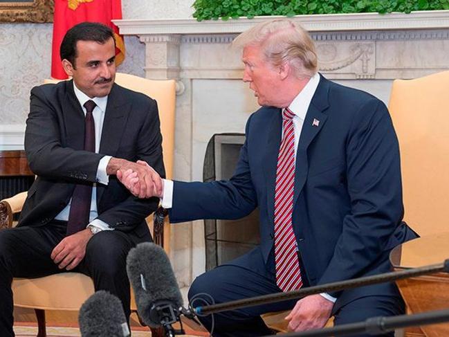 Katar Emiri, Trump ile telefonda görüştü