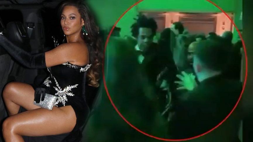 Jay Z, Beyonce'yi kameraya çeken adamın elinden telefonu aldı