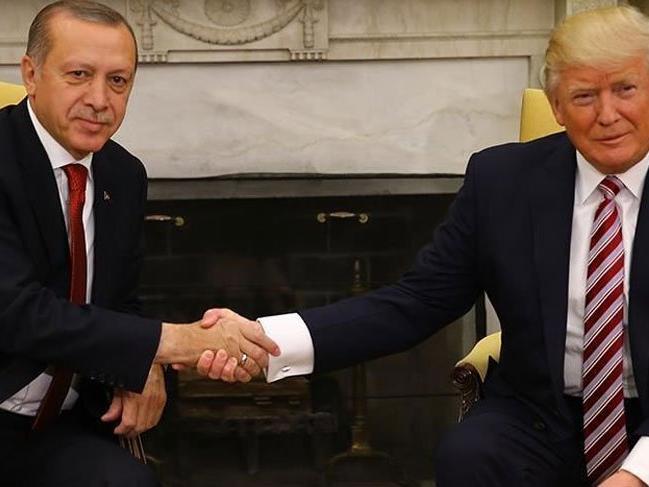 Erdoğan, Trump ile görüştü!