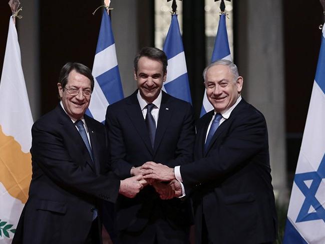 İsrail, Yunanistan ve Rum Kesimi liderleri EastMed boru hattı projesini imzaladı