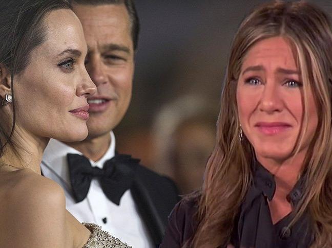 Jennifer Aniston Angelina Jolie'nin hamile olduğunu öğrenince ağlama krizine girmiş