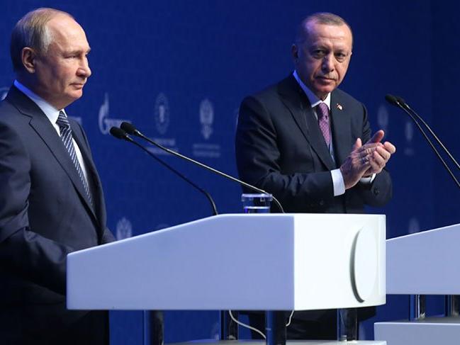 Erdoğan ve Putin'den Libya'ya ateşkes çağrısı!