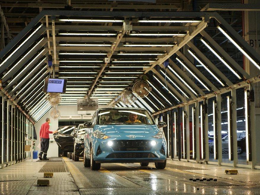 Yeni Hyundai i10 üretimi İzmit'te başladı!