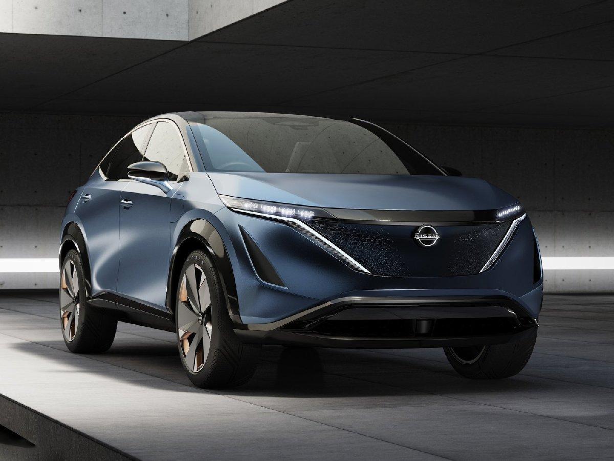 Nissan'ın tam elektrikli konsept SUV modeli : Ariya!