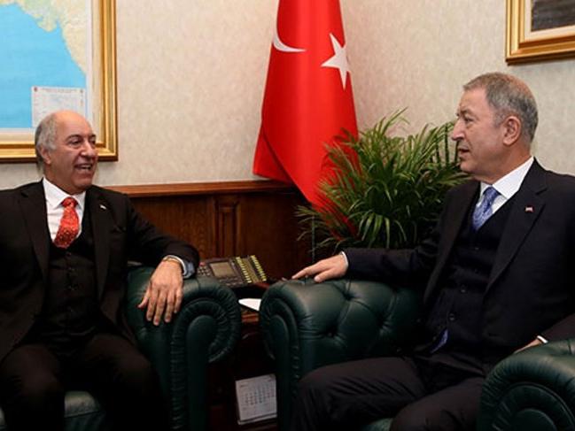 Bakan Akar, Irak'ın Ankara Büyükelçisi'ni kabul etti!
