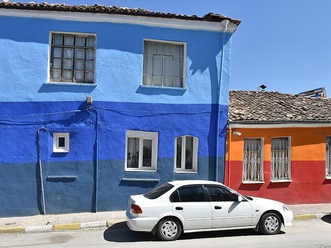Babadağ'ın renkli evleri