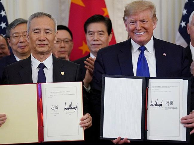 ABD ve Çin birinci fasılı imzaladı!