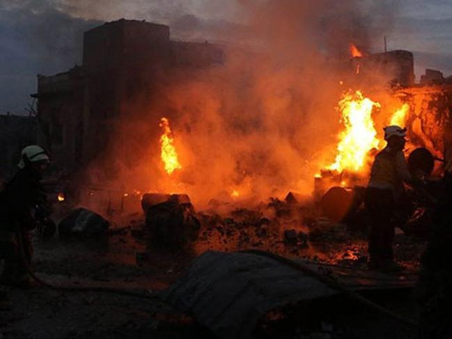 Rejim güçleri Halep’in batısında yerleşim alanlarını vurdu: 9 ölü