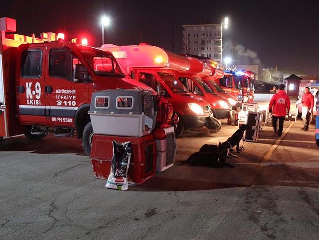 Ankara'dan Elazığ'a destek ekipleri gönderildi!