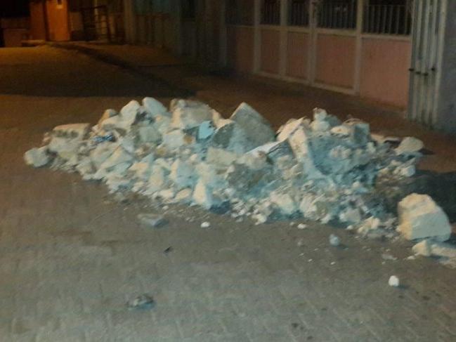 Elazığ depremi sonrası Adıyaman'da cami minaresinde yıkılma!
