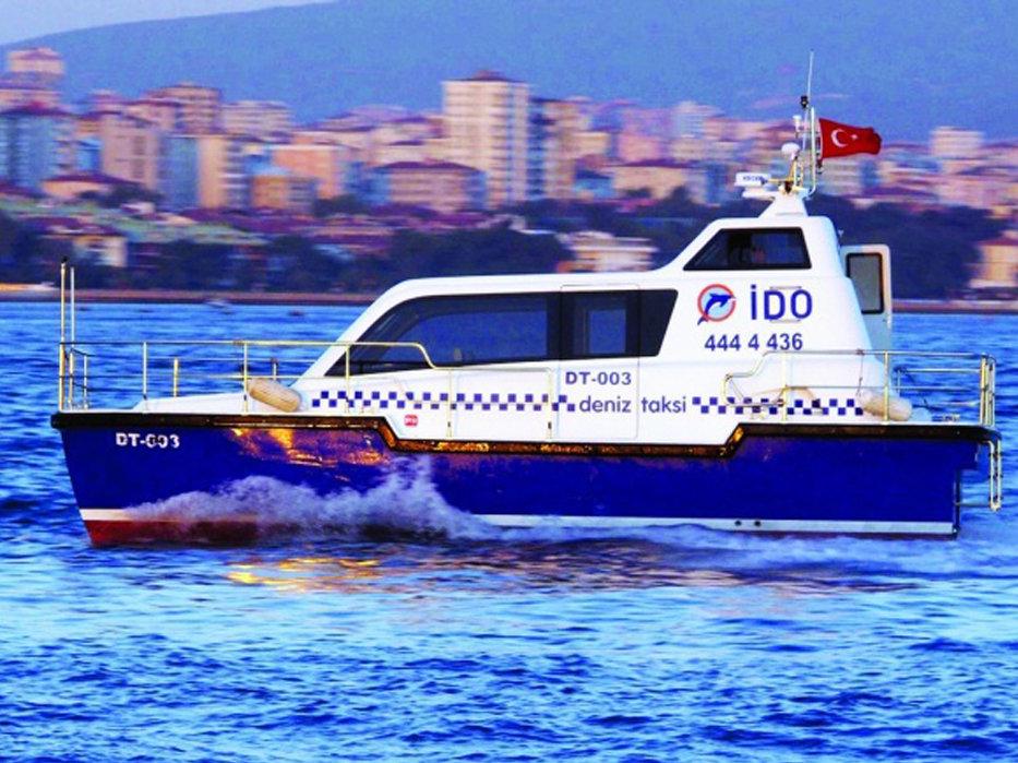 İstanbul'da deniz taksilerin ruhsatı yok