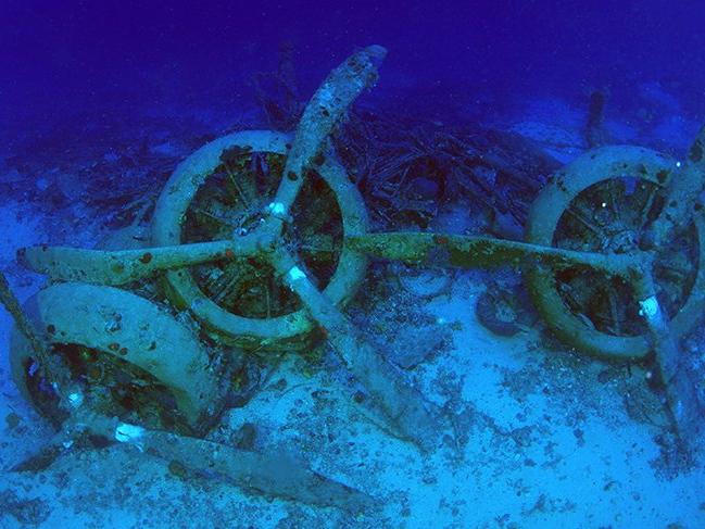 Dünya Savaşı'nın sessiz tanığı, Akdeniz'de 75 metre derinlikte