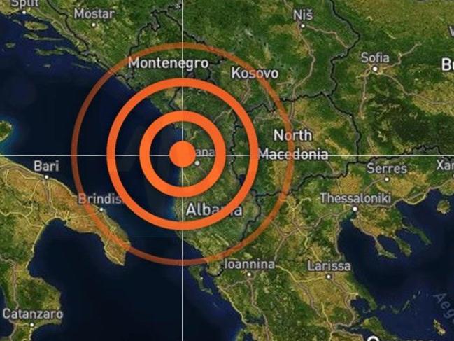 Arnavutluk'ta 5.5 büyüklüğünde deprem