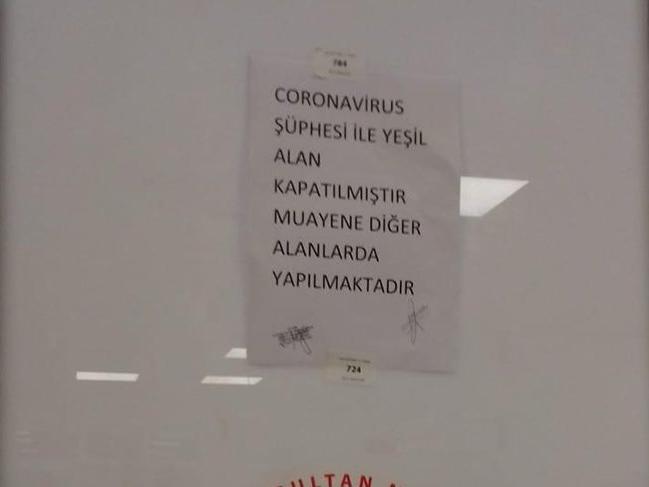 İstanbul'da Corona virüsü şüphesi! Başhekimlikten açıklama