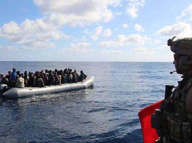 Libya Sahili'nde 30 düzensiz göçmen kurtarıldı