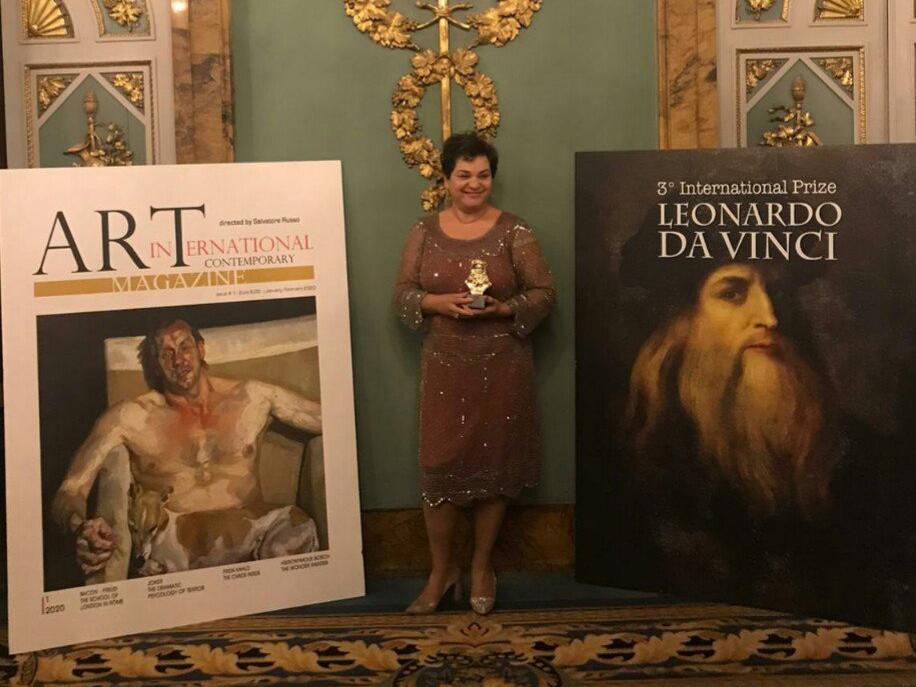 Türk sanatçı Şenay Lüle'ye Leonardo da Vinci ödülü
