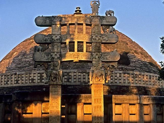 Kalpleri sakinleştirmek için inşa edilen 2400 yıllık Sanchi Stupası