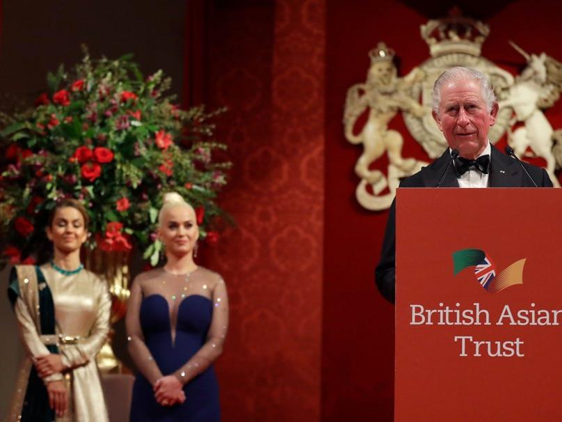 Prens Charles, Katy Perry'den bitkilerine şarkı söylemesini istemiş
