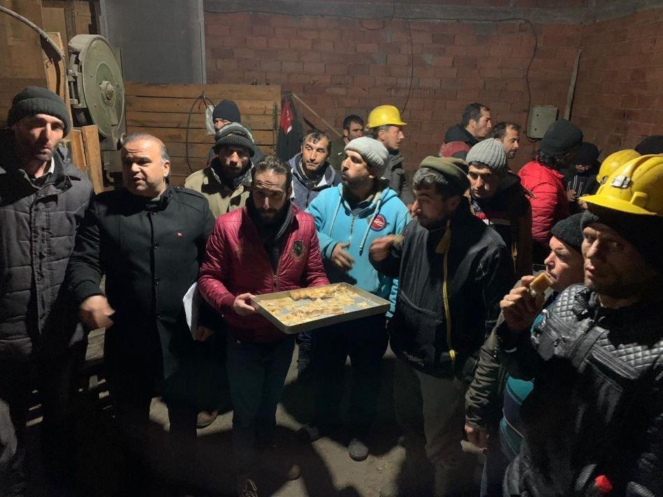 Karaman'daki madenci eyleminde mutlu son