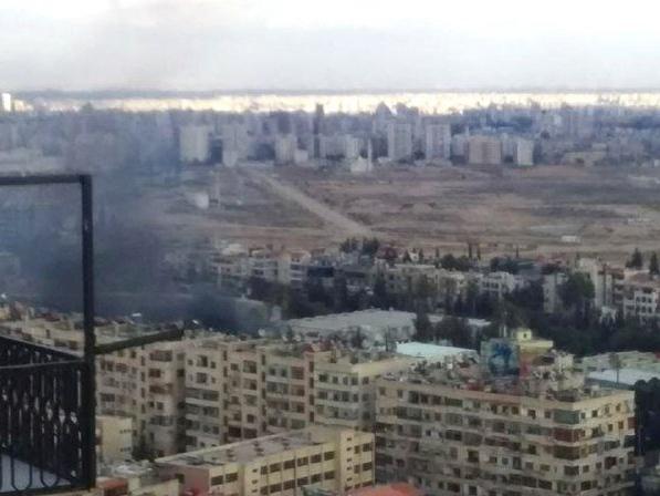 Şam'da büyük bir patlama meydana geldi!