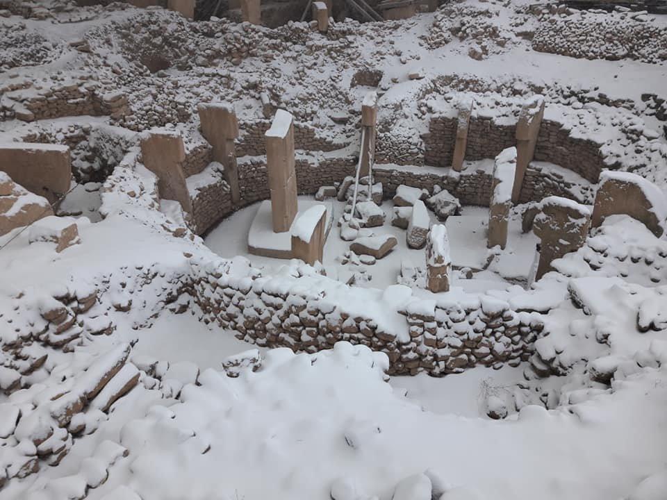 Göbeklitepe kar altında kaldı, arkeolog Schmidt isyan etti