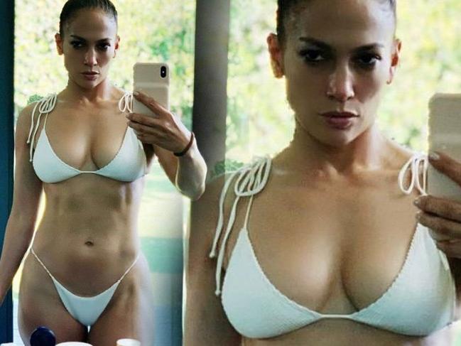 Jennifer Lopez'den 50 yaş selfie'si