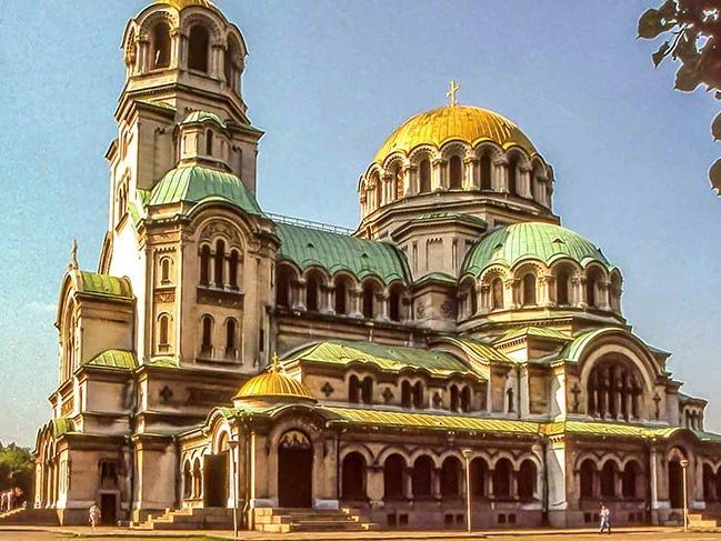 Sofya'nın simgesi St Alexander Nevsky Katedrali
