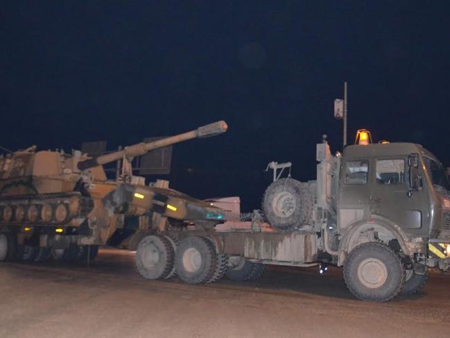 Suriye sınırına askeri araçlar sevk edildi!