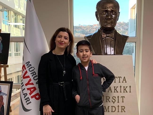 10 yaşındaki Ada Türkiye'yi gururlandırdı