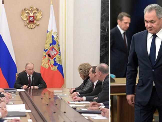 Rusya'daki Güvenlik Konseyi toplantısında dikkat çeken detay!