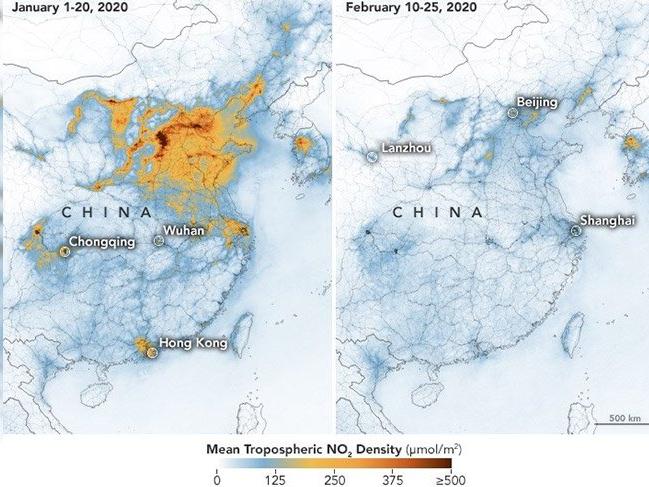 NASA: Korona salgını Çin'deki hava kirliliğini azalttı