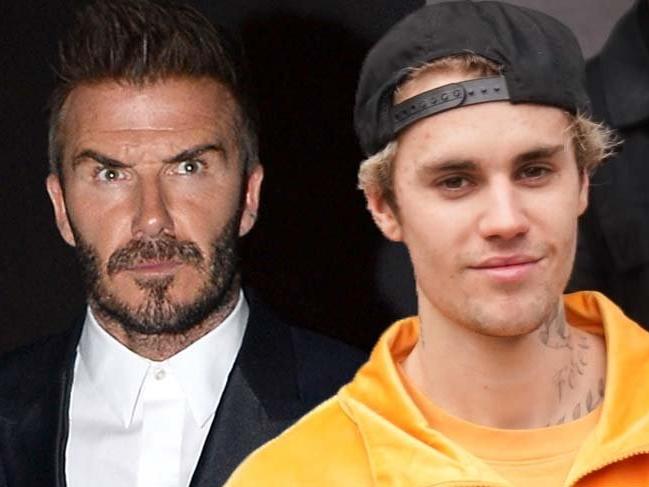 Justin Bieber, David Beckham'ı korkuttu