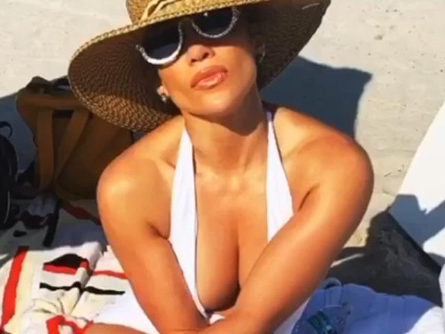 Jennifer Lopez plajda