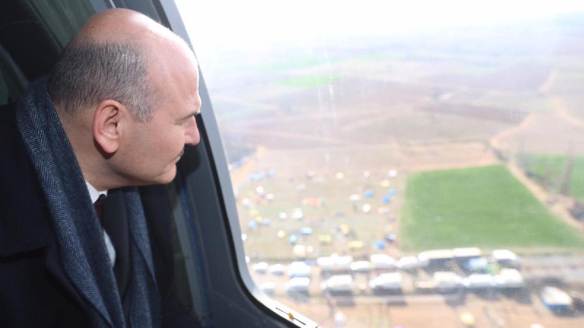 Son dakika... Soylu: Yunanistan sınırına 1000 Özel Harekatçı gönderdik