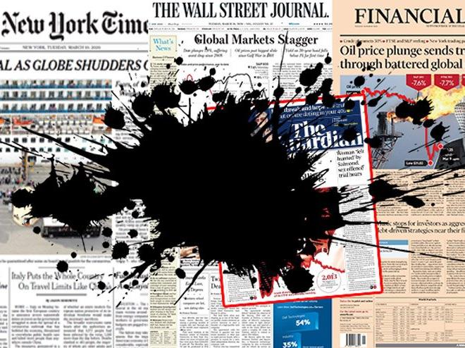 Dünyada gazeteler piyasalardaki petrol depremini böyle gördü