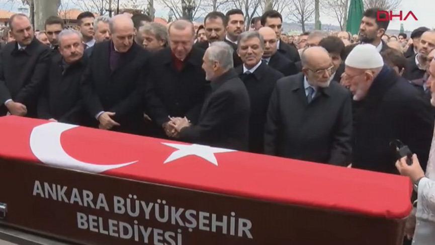Şevket Kazan son yolculuğuna uğurlandı... Cenazeye Erdoğan ve Gül de katıldı