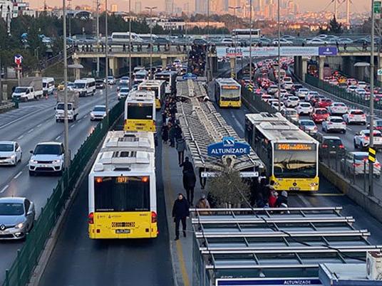 İstanbul'da toplu ulaşımda inanılmaz düşüş