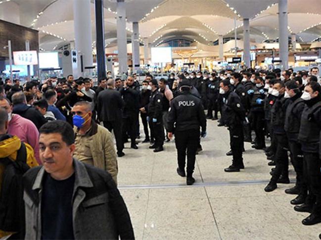 İstanbul Havalimanı'nda mahsur kalan Cezayirlilerle ilgili açıklama