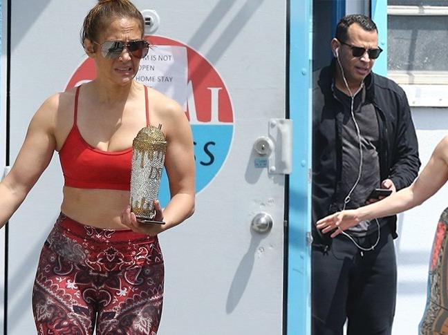 Jennifer Lopez ve Alex Rodriguez salgın kuralını hiçe sayarak spor salonunu açtırdı
