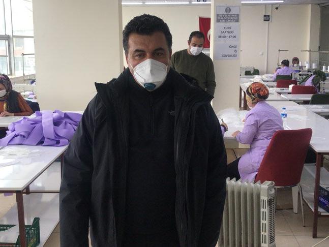 CHP'li belediye maske üretimine başladı: İsteyen kuruma ücretsiz verilecek